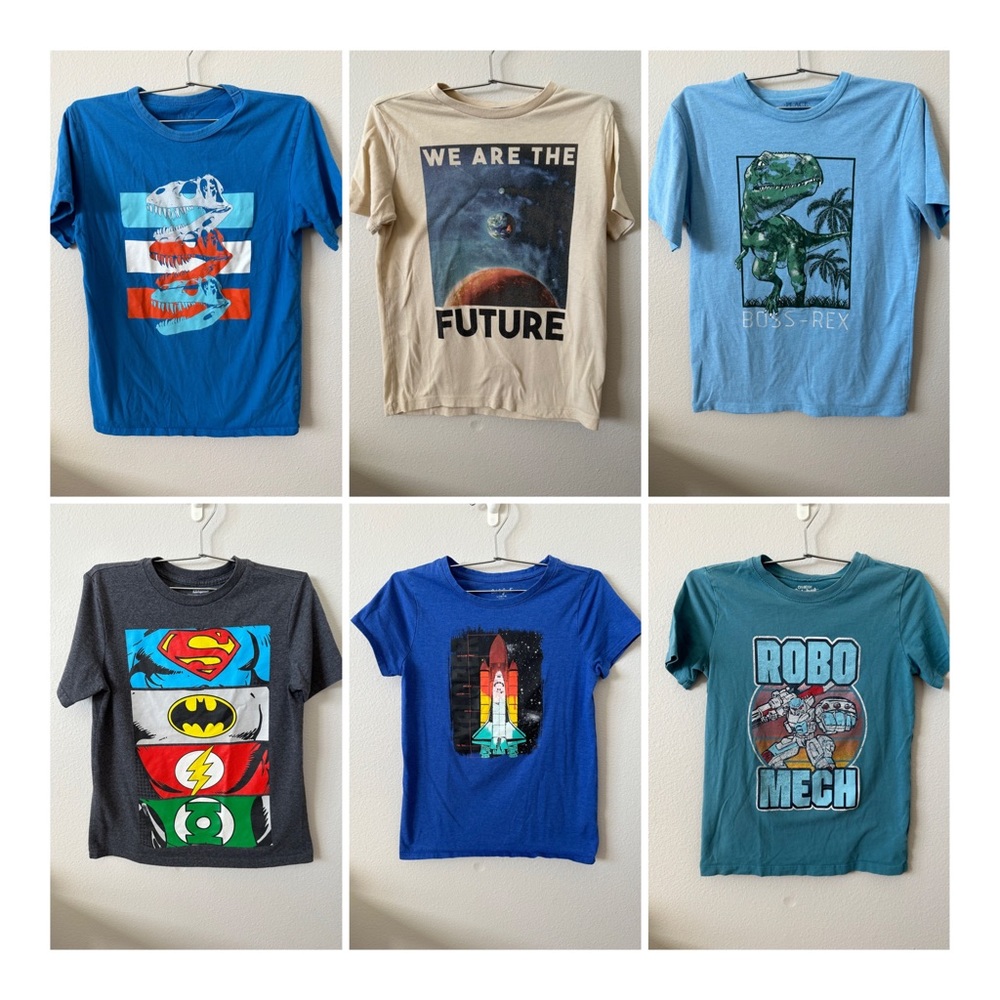 Bundle 6 Short Sleeved T-Shirts